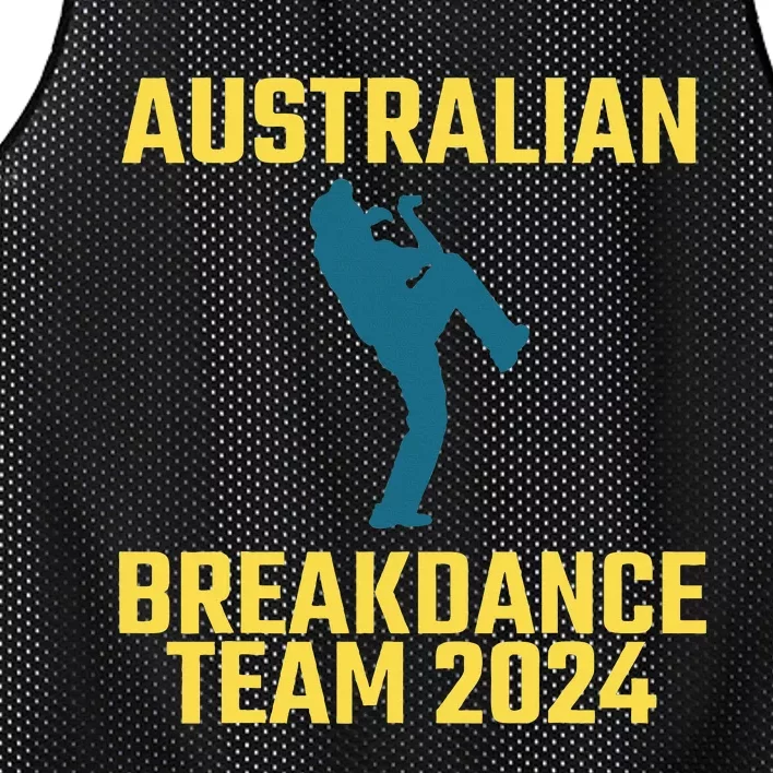 Australian Breakdance Team 2024 Mesh Reversible Basketball Jersey Tank