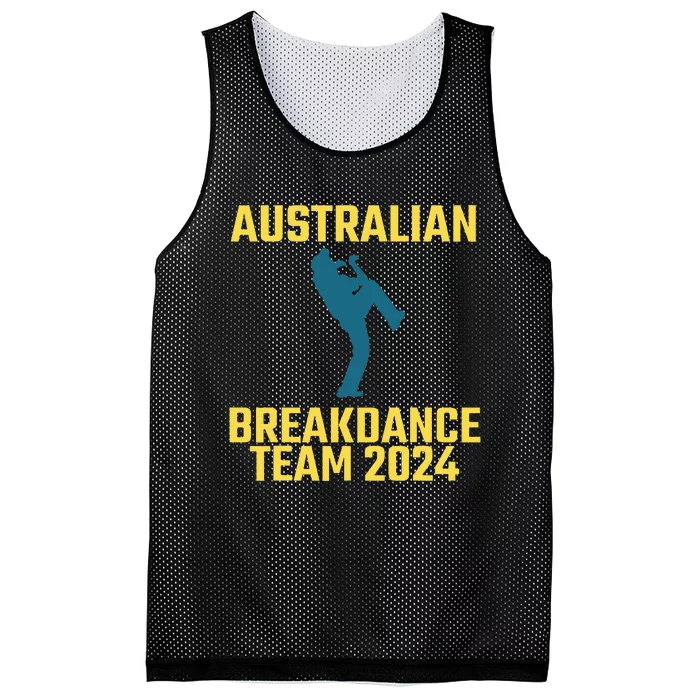 Australian Breakdance Team 2024 Mesh Reversible Basketball Jersey Tank