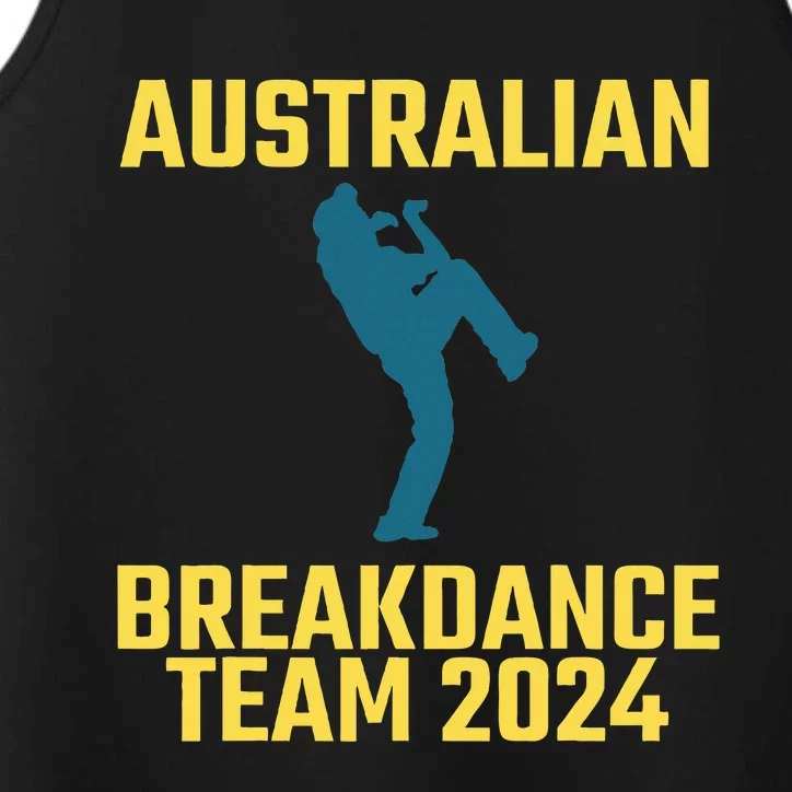 Australian Breakdance Team 2024 Performance Tank