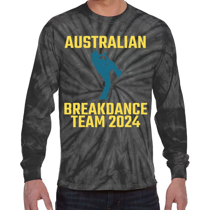 Australian Breakdance Team 2024 Tie-Dye Long Sleeve Shirt