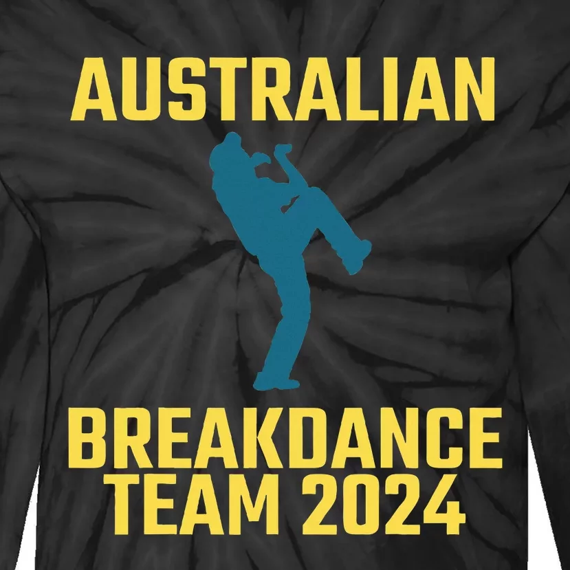 Australian Breakdance Team 2024 Tie-Dye Long Sleeve Shirt