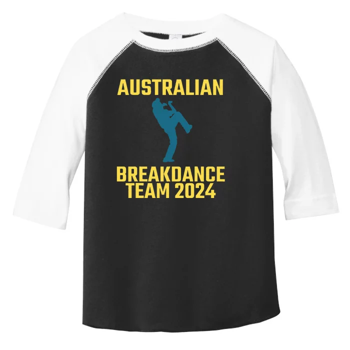 Australian Breakdance Team 2024 Toddler Fine Jersey T-Shirt