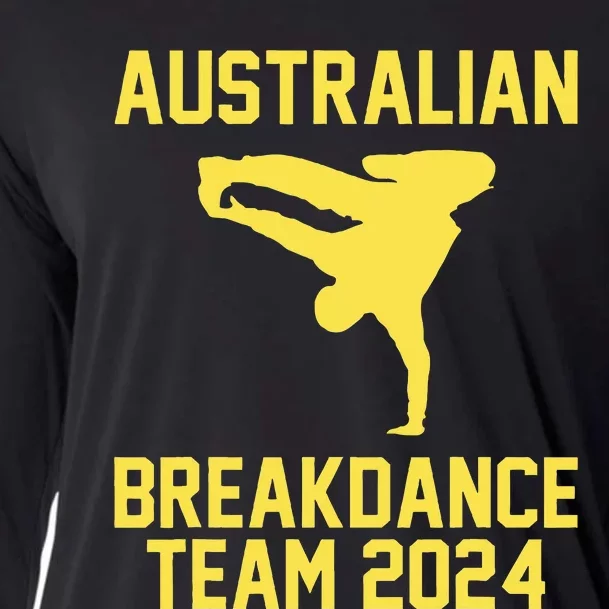 Australian Breakdance Team 2024 Funny Breakdancing Meme 24 Cooling Performance Long Sleeve Crew