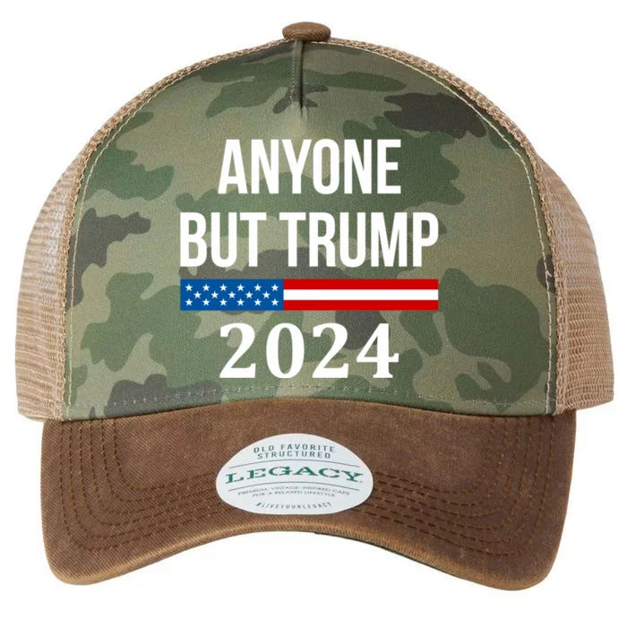 Anyone But Trump 2024 Presidential Campaign Style Legacy Tie Dye Trucker Hat