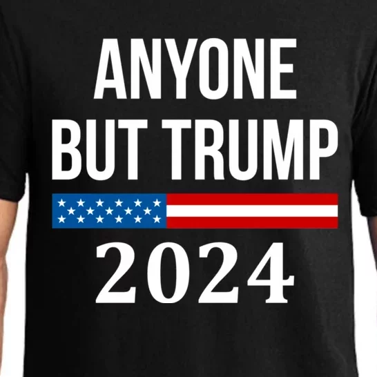 Anyone But Trump 2024 Presidential Campaign Style Pajama Set