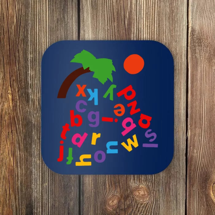 Alphabet Boom Tree Coaster