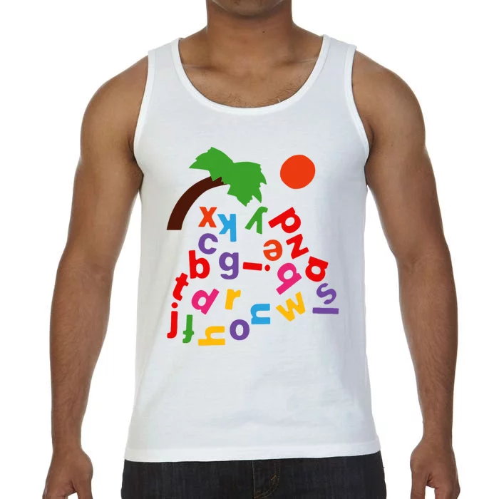 Alphabet Boom Tree Comfort Colors® Tank Top