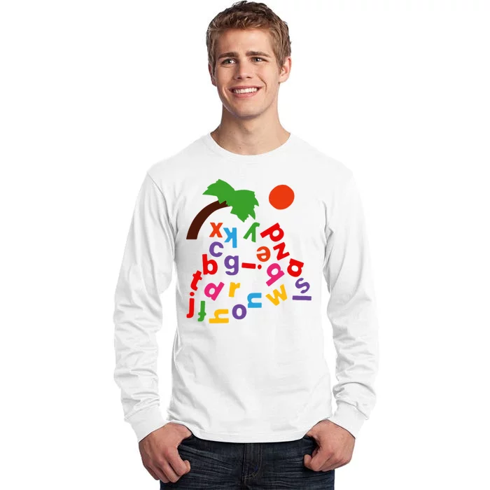 Alphabet Boom Tree Tall Long Sleeve T-Shirt