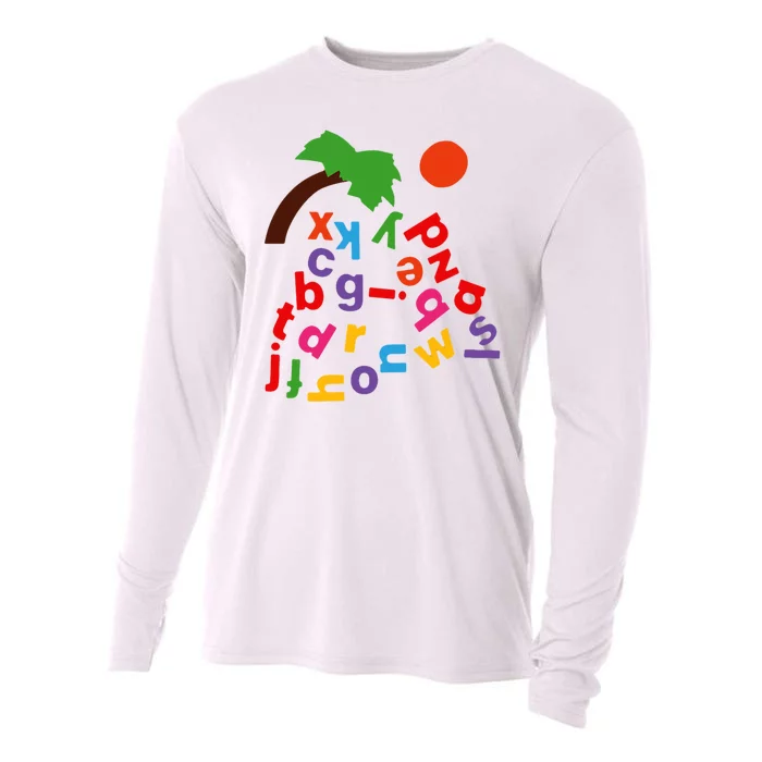 Alphabet Boom Tree Cooling Performance Long Sleeve Crew