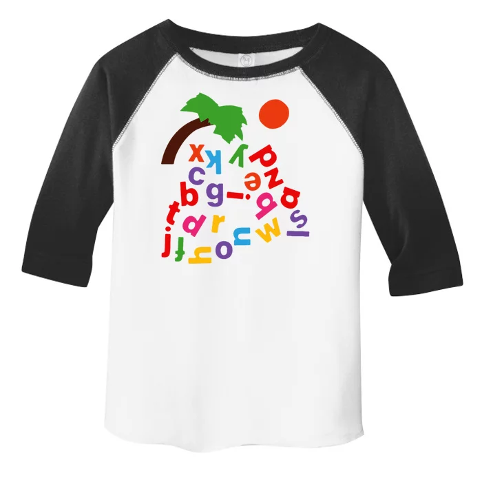 Alphabet Boom Tree Toddler Fine Jersey T-Shirt