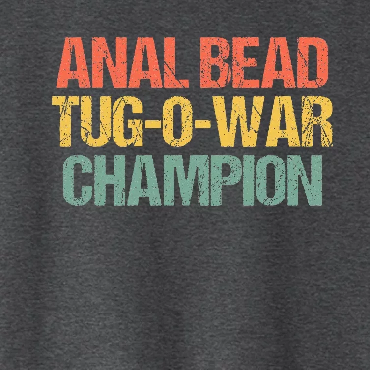 Anal Bead Tugowar Champion Women's Crop Top Tee