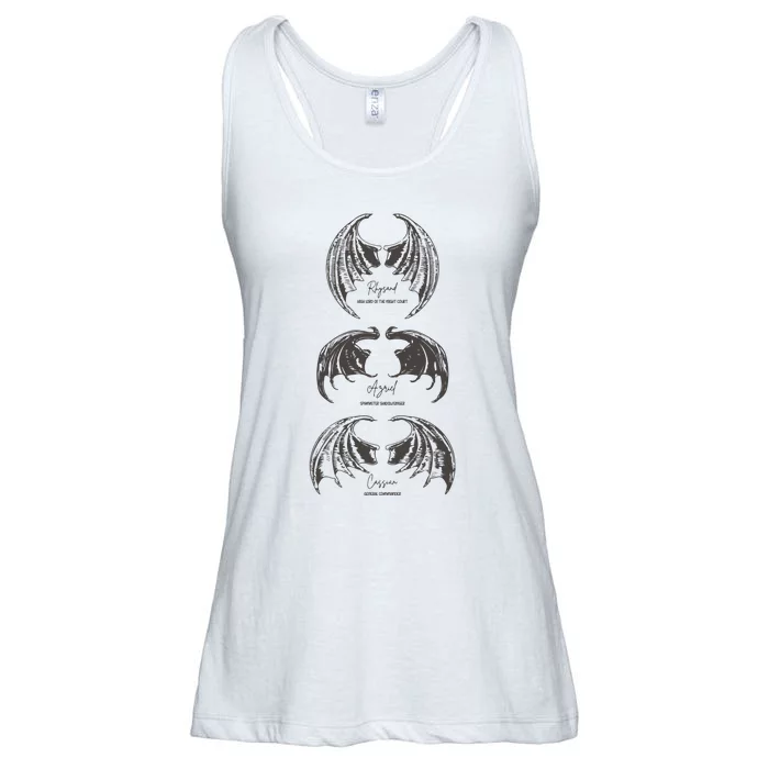 Acotar Bat The Night Court Ladies Essential Flowy Tank