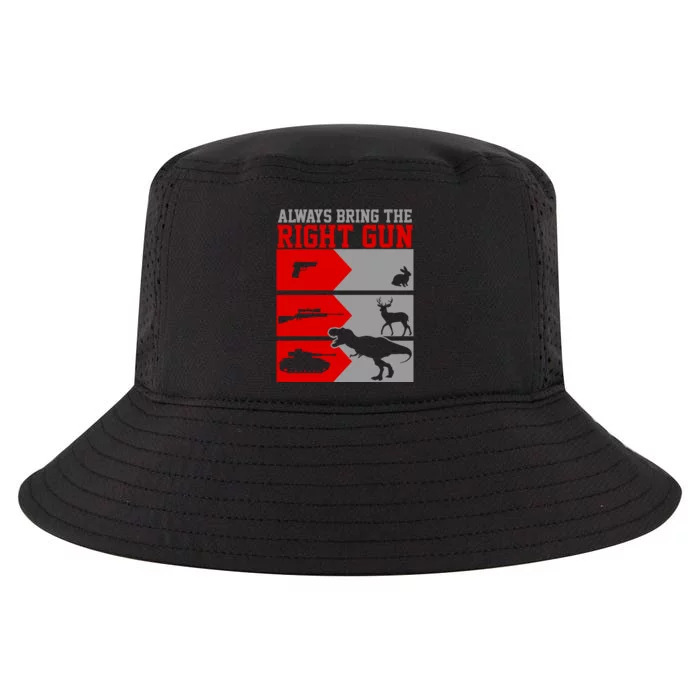 Always Bring The Right Funny Cool Comfort Performance Bucket Hat