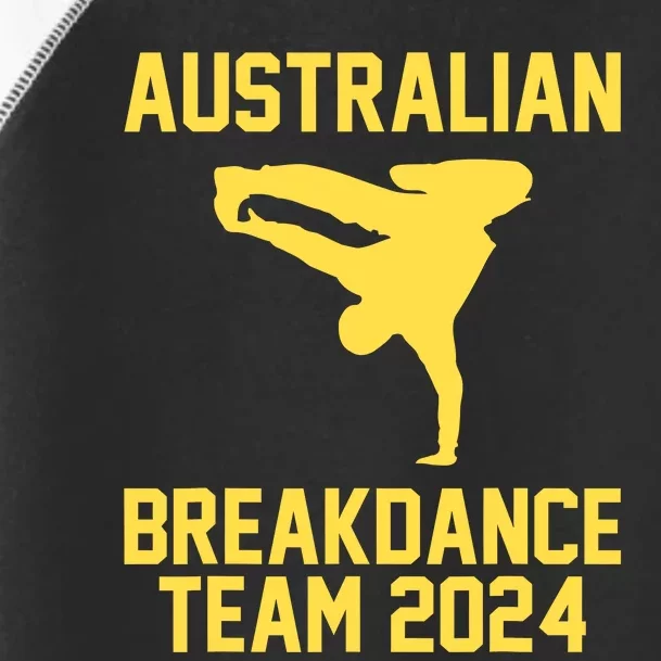 Australian Breakdance Team 2024 Funny Breakdancing Meme 24 Toddler Fine Jersey T-Shirt