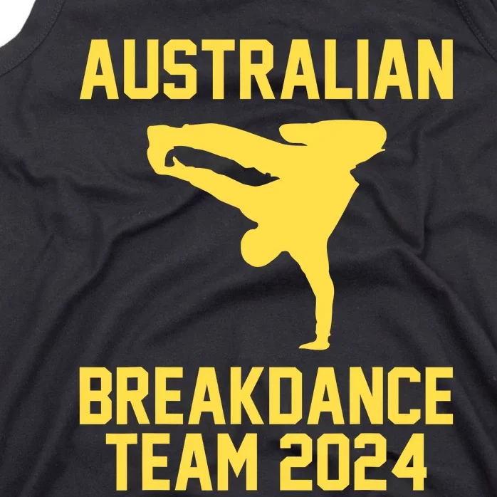 Australian Breakdance Team 2024 Funny Breakdancing Meme 24 Tank Top