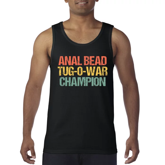 Anal Bead Tugowar Champion Tank Top