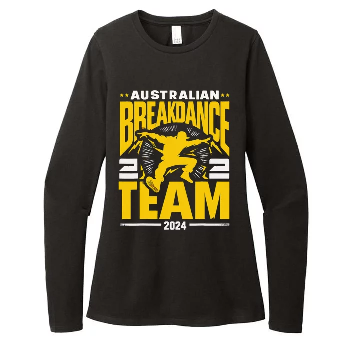 Australian Breakdance Team 2024 Hilarious Breakdancing 24 Womens CVC Long Sleeve Shirt