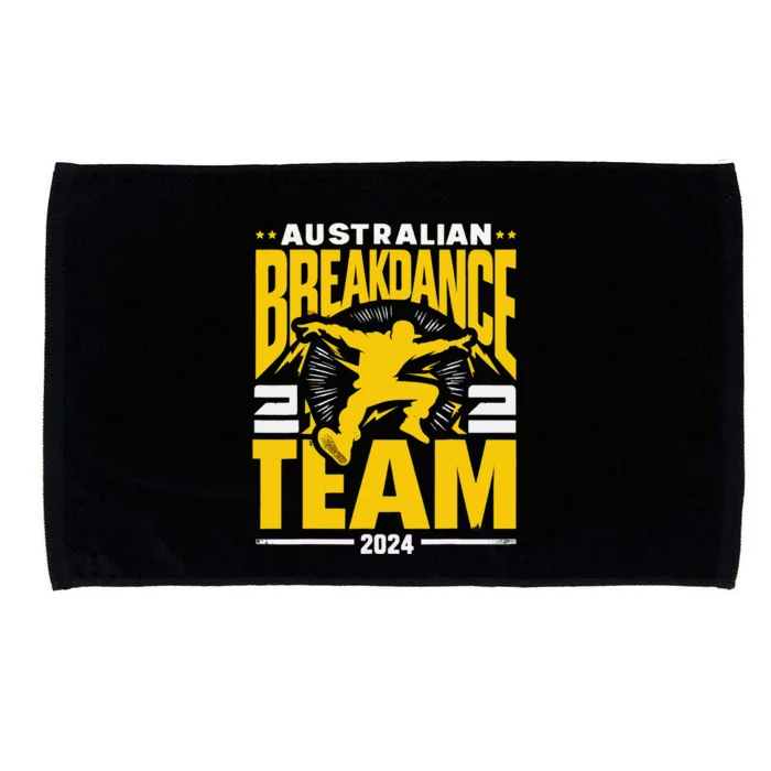 Australian Breakdance Team 2024 Hilarious Breakdancing 24 Microfiber Hand Towel