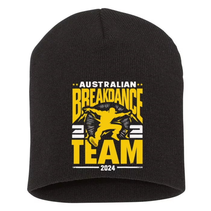 Australian Breakdance Team 2024 Hilarious Breakdancing 24 Short Acrylic Beanie