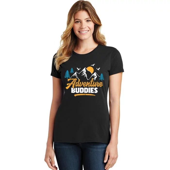 Adventure Buddies Travel Buddy Traveler Traveling Women's T-Shirt