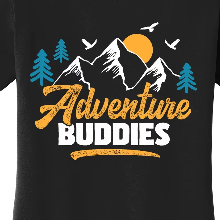 Adventure Buddies Travel Buddy Traveler Traveling Women's T-Shirt