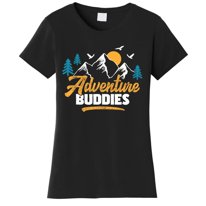 Adventure Buddies Travel Buddy Traveler Traveling Women's T-Shirt