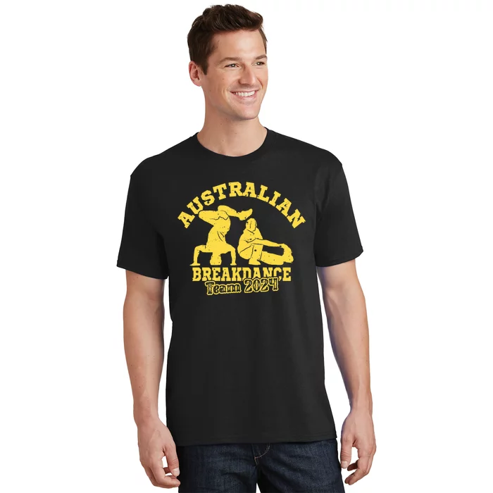 Australian Breakdance Team 2024 Funny Breakdancing Meme 24 T-Shirt