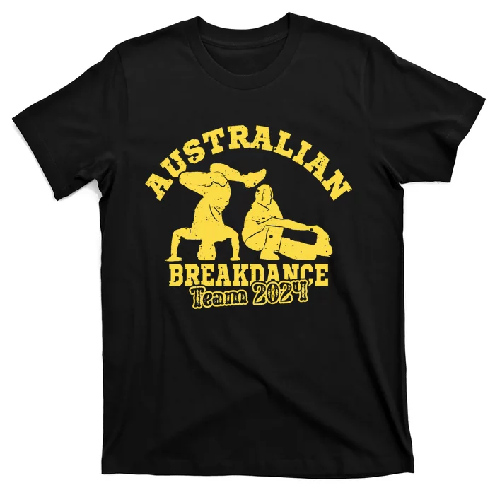 Australian Breakdance Team 2024 Funny Breakdancing Meme 24 T-Shirt