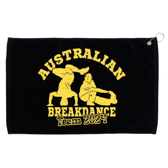 Australian Breakdance Team 2024 Funny Breakdancing Meme 24 Grommeted Golf Towel