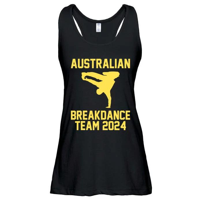 Australian Breakdance Team 2024 Funny Breakdancing Meme 24 Ladies Essential Flowy Tank