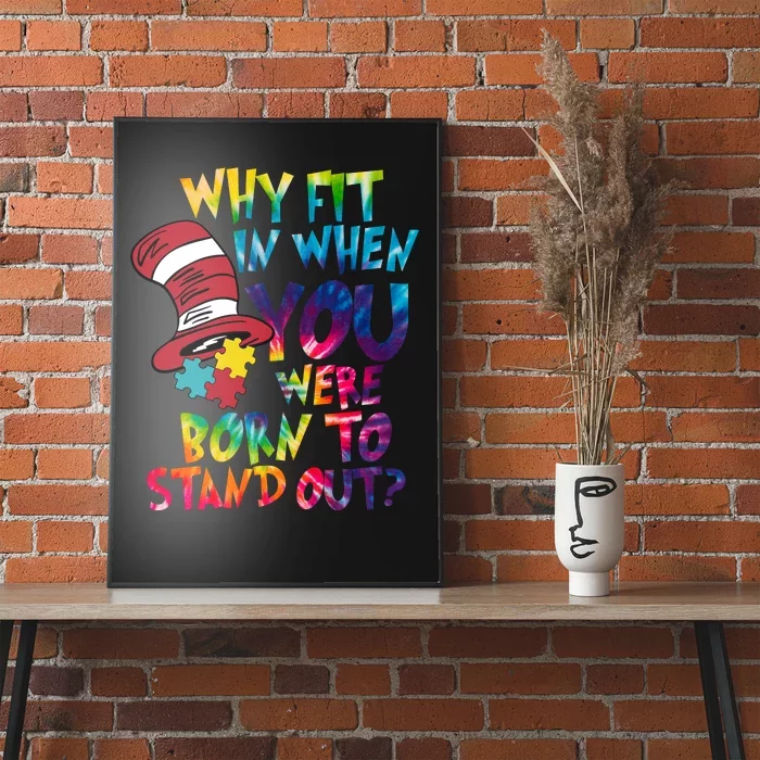 Autism Born To Stand Out Poster