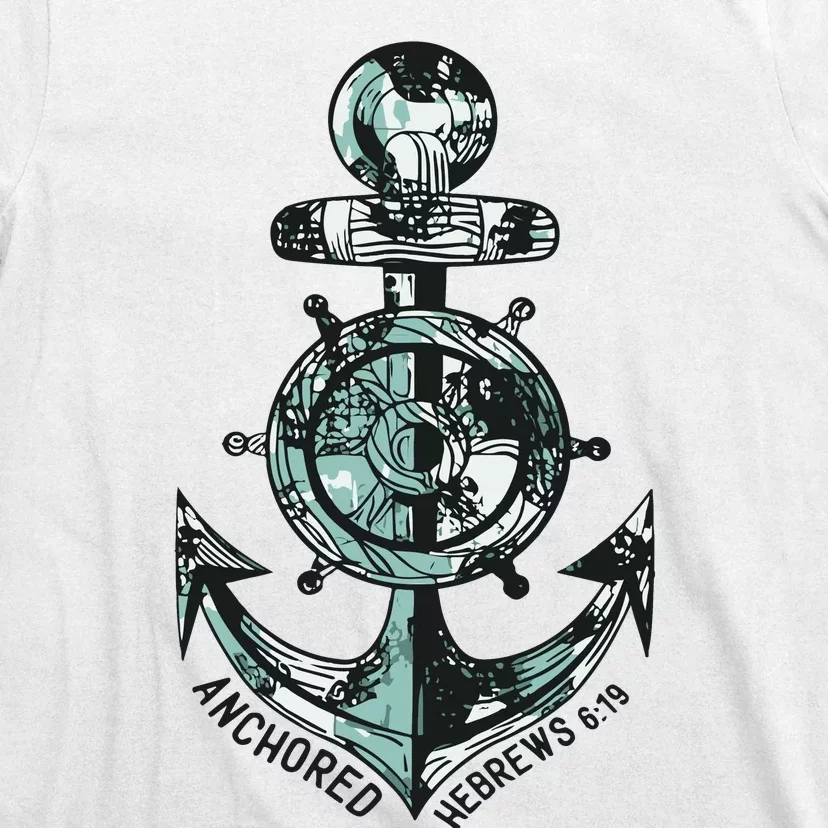 Anchor Bible Verse Christian Gift T-Shirt