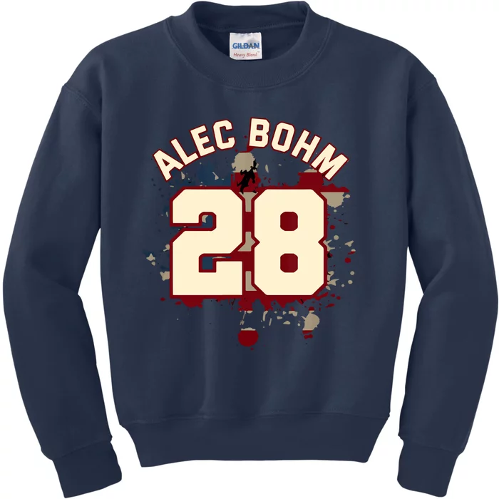 Alec Bohm Vintage Flag Kids Sweatshirt