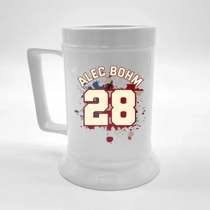 Alec Bohm Vintage Flag Front & Back Beer Stein