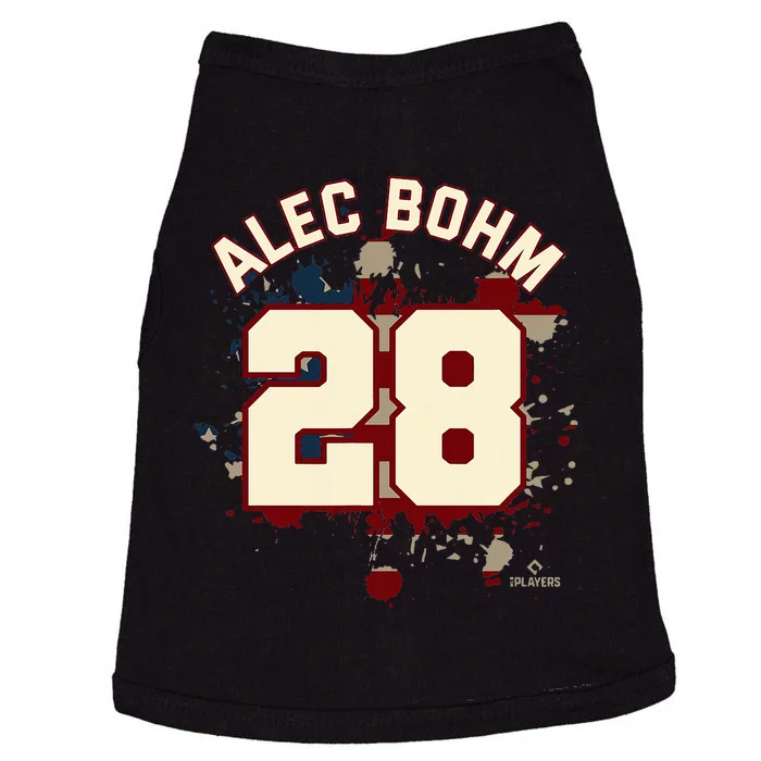 Alec Bohm Vintage Flag Philadelphia Baseball Doggie Tank