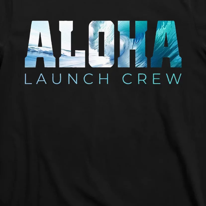 Aloha Big Wave Surf Camo Ocean In Honolulu Hawaii Oahu Maui T-Shirt