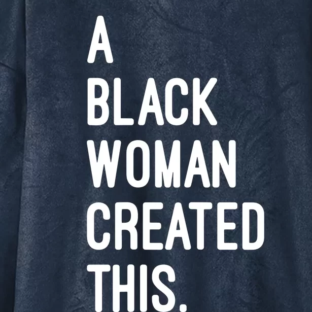 A Black Woman Created This Registered Black Owned Business Hooded Wearable Blanket