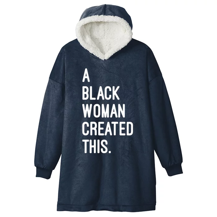 A Black Woman Created This Registered Black Owned Business Hooded Wearable Blanket