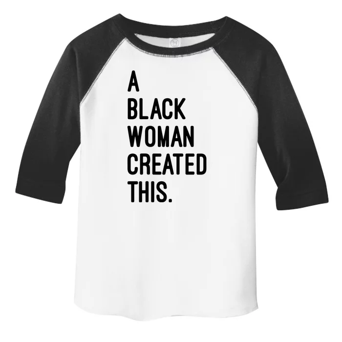 A Black Woman Created This Registered Black Owned Business Toddler Fine Jersey T-Shirt