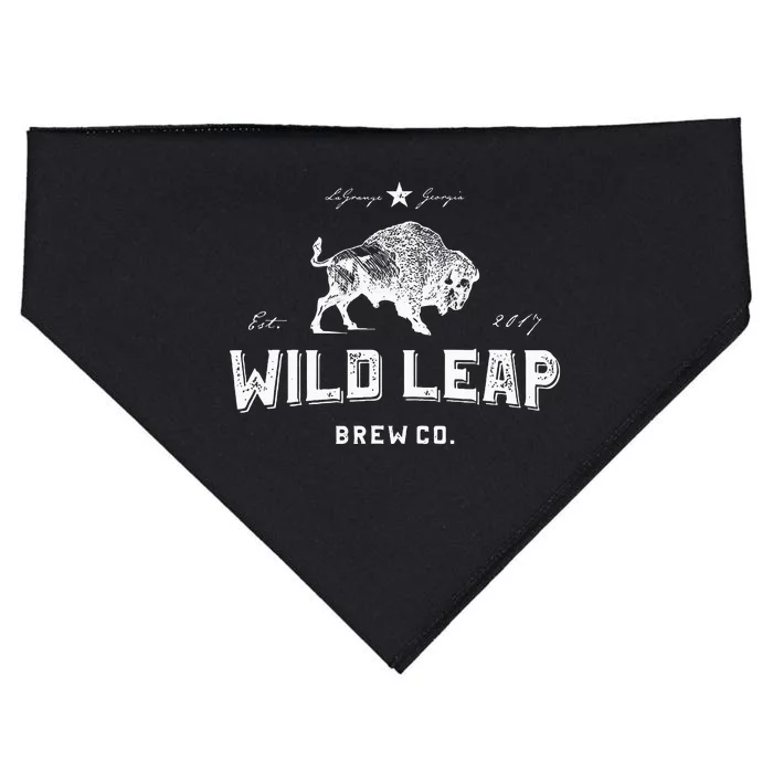 American Brewery Wild Leap Craft Beer USA-Made Doggie Bandana