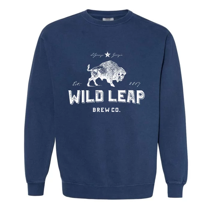 American Brewery Wild Leap Craft Beer Garment-Dyed Sweatshirt