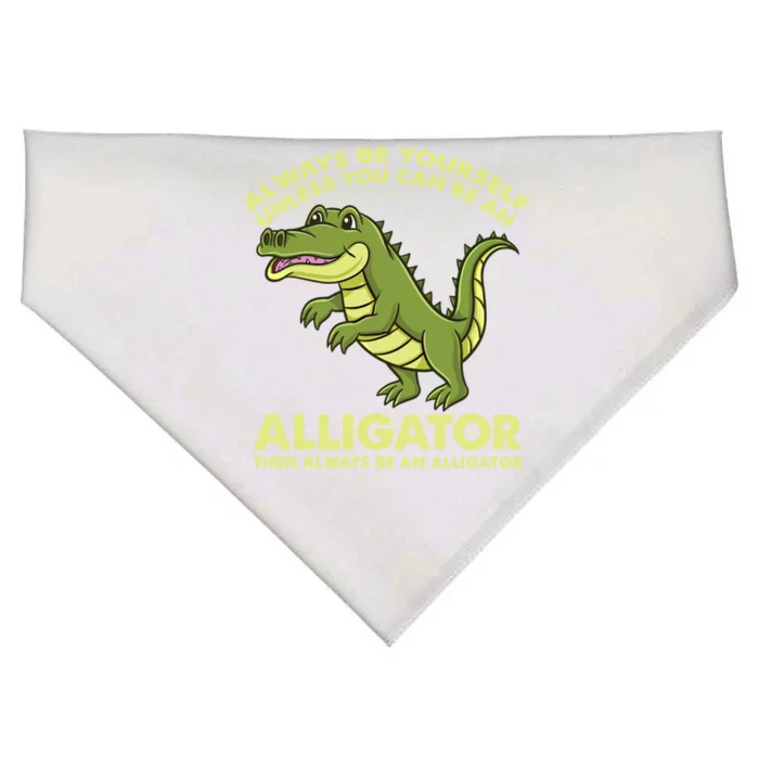 Always Be Yours Alligator Lover Funny Gift USA-Made Doggie Bandana