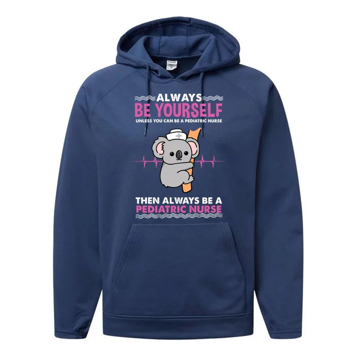 Always Be Yours For Pediatric Nurse Cute Gift Performance Fleece Hoodie