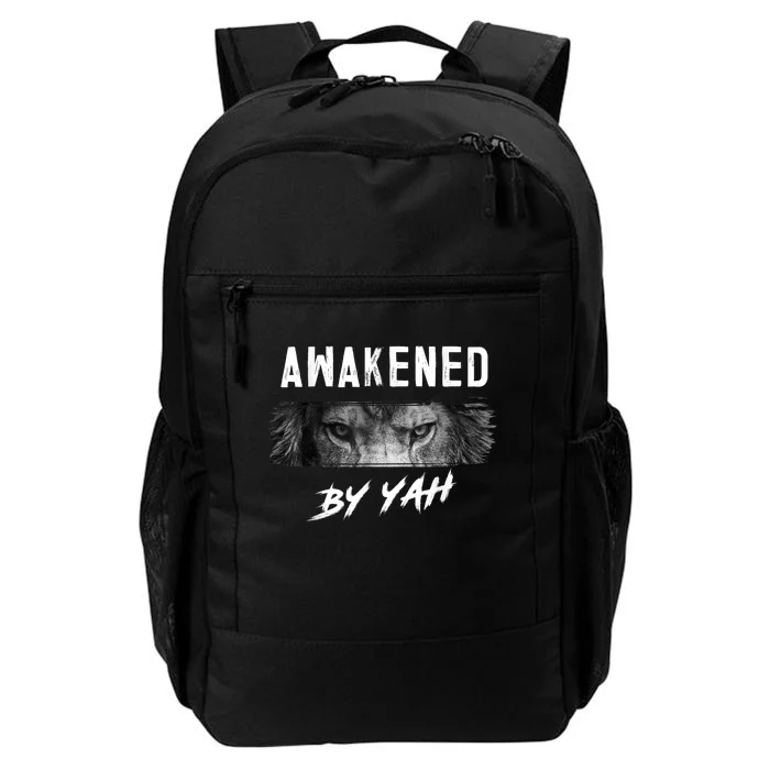 Awakened By Yah Hebrew Israelite Lion Of Judah Jewish Daily Commute Backpack