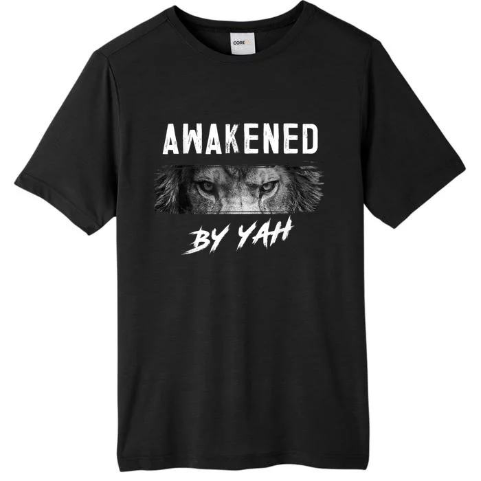 Awakened By Yah Hebrew Israelite Lion Of Judah Jewish ChromaSoft Performance T-Shirt