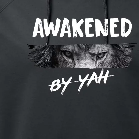 Awakened By Yah Performance Fleece Hoodie