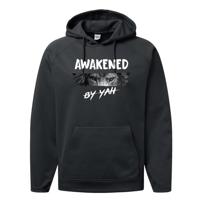 Awakened By Yah Performance Fleece Hoodie