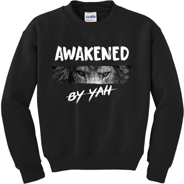 Awakened By Yah Kids Sweatshirt