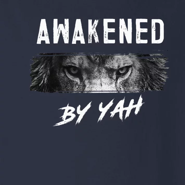 Awakened By Yah Hebrew Israelite Lion Of Judah Jewish Toddler Long Sleeve Shirt