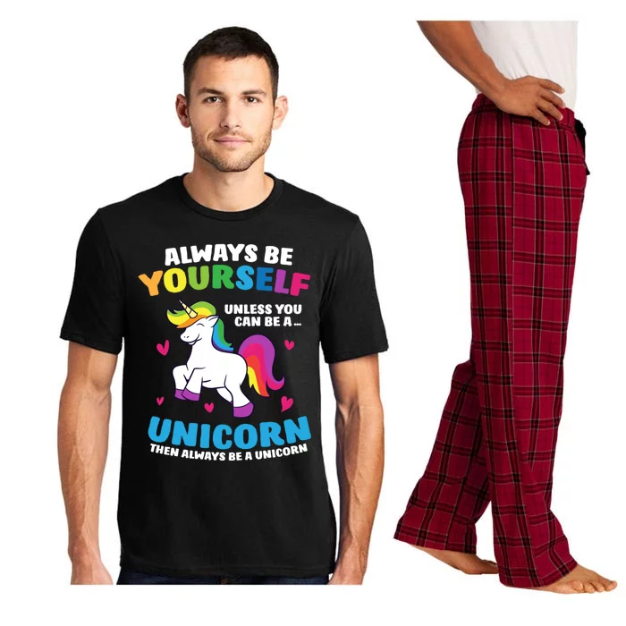 Always Be Yourself Unless You Can Be A Unicorn Pajama Set